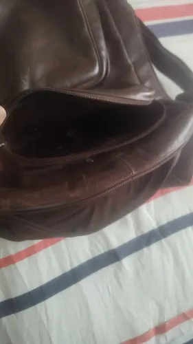 Mochila de couro legítimo
