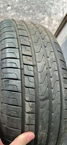 Par de pneus pirelli p7 195/55/16