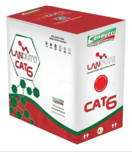 Cabo cat6 CONDUTTI 305m nova