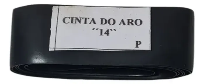 Cinta Protetora Roda Biz 100 Biz 125 Pop 100 Aro 14 0187 Preto