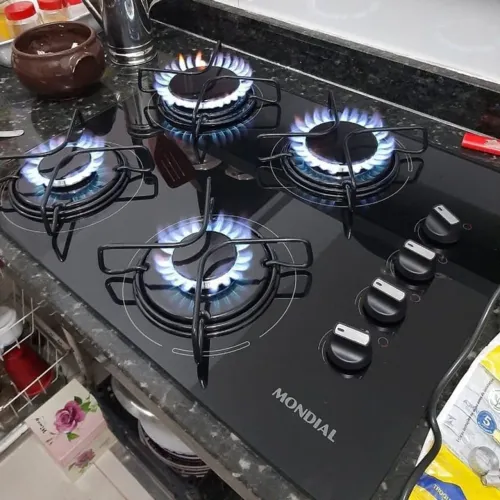 FOGÃO COOKTOP 4 BOCAS MONDIAL