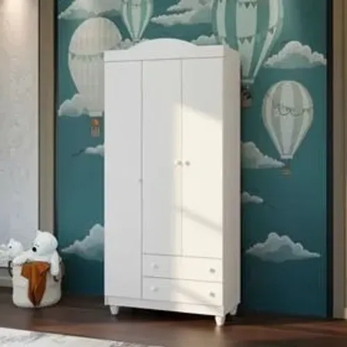 Guarda Roupa 3 Portas e 2 Gavetas - (Promoção)!!