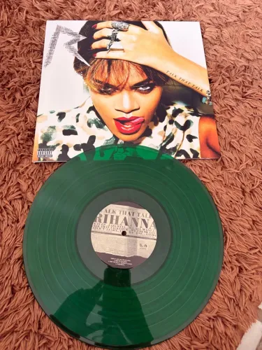 Rihanna Talk That Talk Green Emerald Disco de Vinil LP