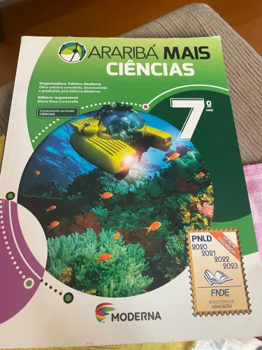 Livro de ciências Araribá Mais 7° ano