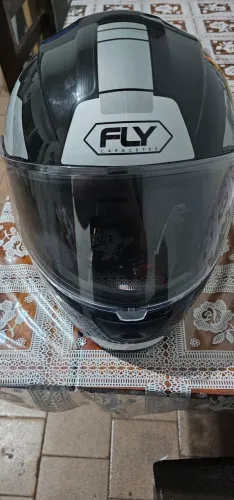 Capacete Fly F-9 Match Preto Tam. 62 - Seminovo
