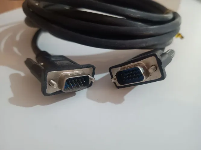 Cabo VGA De 5 Metros Para Monitor, TV E Projetor