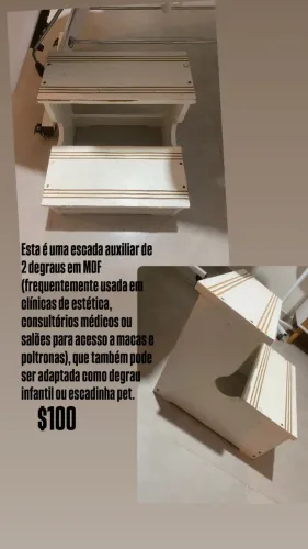 Escada mdf