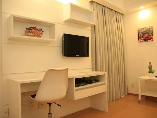 Flat mobiliado à venda em Higienópolis | 49m² | 1 Dormitório | 1 Vaga de Garagem