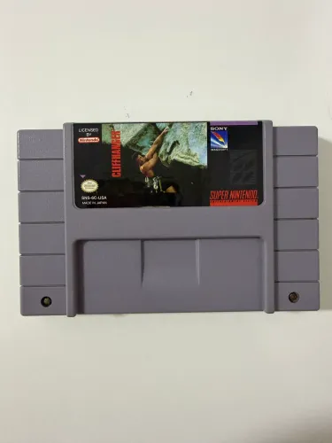 Cartucho Cliffhanger - Super Nintendo (SNES) - Original Americano