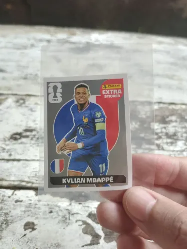 Figurinha rara do álbum da copa de 2026