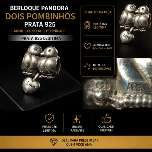 Charm / Berloque Prata - Pandora