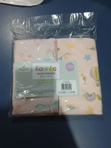 KIT 2 CUEIROS DE PANO FEMININO MENINA BEBÊ