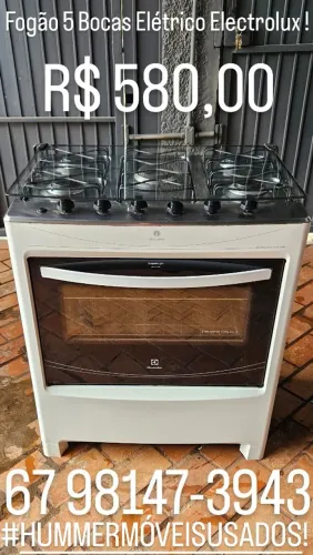 Vende - Se Fogão 5 Bocas Elétrico Electrolux !