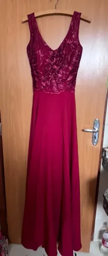 Vestido de festa vermelho