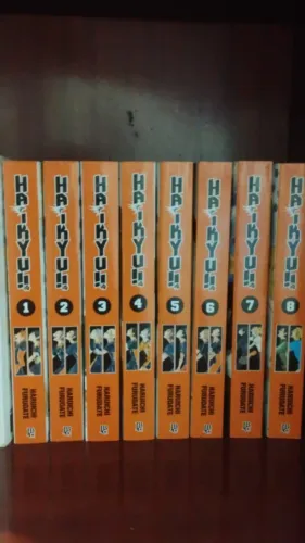 haikyuu 1 ao 8 mangá