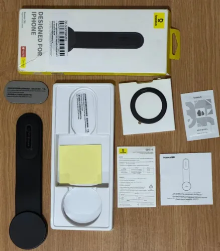 Suporte Veicular Baseus Magnético Flexível C02 Para Celular