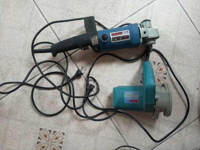 Kit Esmerilhadeira e serra mármore.