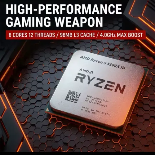 Ryzen 5500x3d - novo
