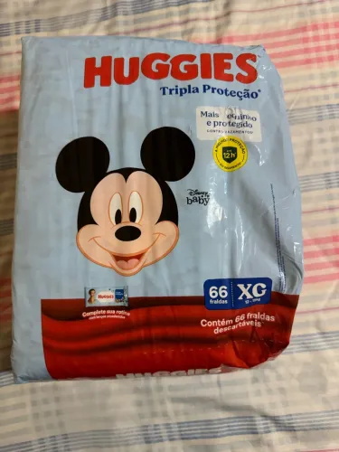 Fraldas Huggies - Tamanho ?XG? - Baratíssimo