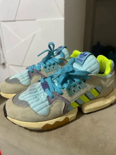 Adidas ZX Torsion Clear Aqua EF4343 - Raridade - Excelente Estado