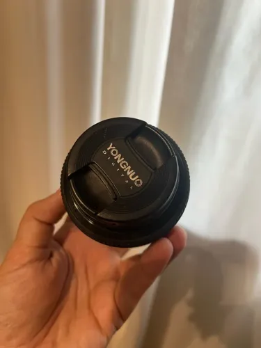 lente 50mm yongnuo para canon
