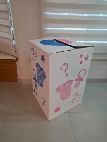 Caixa Cha Revelação