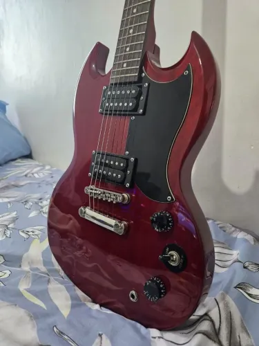 Guitarra Ephipone Special Sg Model Destro (Bordô)