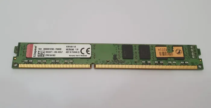 Memória RAM Kingston 8GB DDR3 1600MHz KVR16N11/8 Desktop