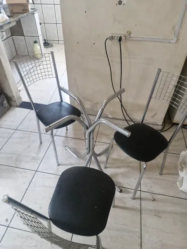 Base para mesa +cadeiras