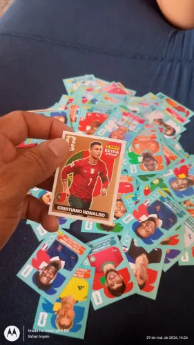Figurinha rara de cristiano Ronaldo copa 2026