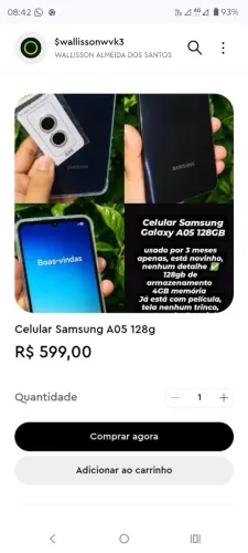 Celular Samsung 