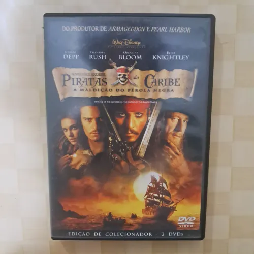 DVD Piratas do Caribe (Edição de colecionador)