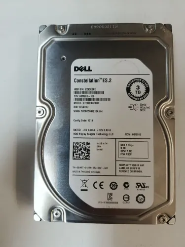 HD DELL 3TB de armazenamento. Saúde Ok