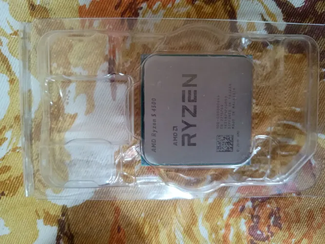 PROCESSADOR RYZEN 5 4500 SEMI NOVO COM COOLER BOX