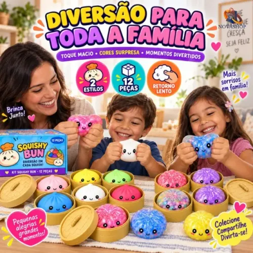 Squishy Brinquedo Sensorial Cor Aleatória