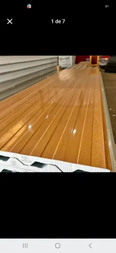 Telha sanduíche R$ 38,00 metro