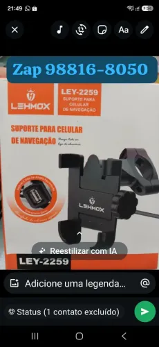 Suporte para celular