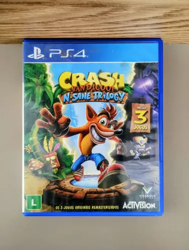 Crash Bandicoot N. Sane Trilogy (3 Jogos em 1)