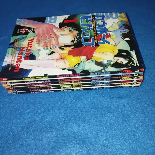 Cowboy Bebop coleção completa 6 volumes - Mangá JBC