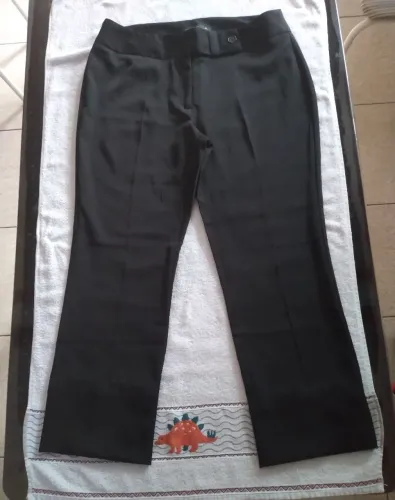 CALÇA SOCIAL FEMININO PRETA PLUS SIZE