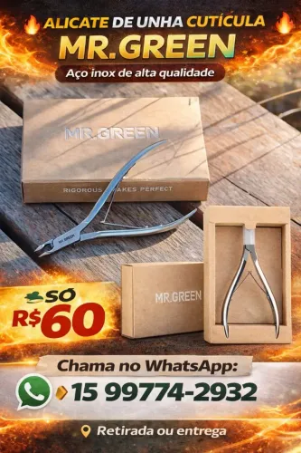 Alicate Unha Mr Green Promoção Sorocaba