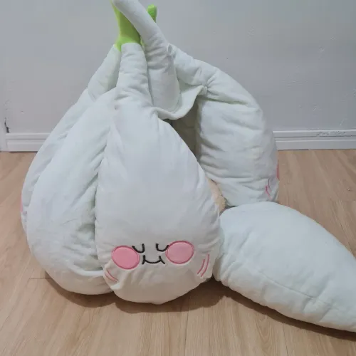 Casinha para gato em formato de alho