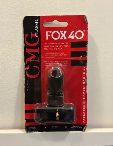 apito fox 40 classic - ideal para arbitragem 