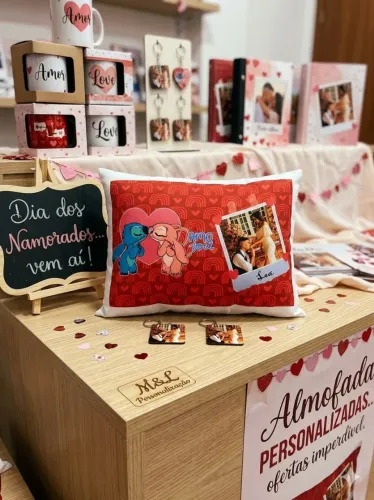 almofada personalizada  valor de 35,00