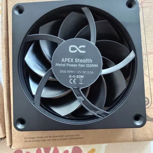 Kit 3x Fans de Metal para Watercooler Alphacool Apex Stealth