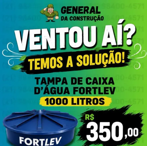 TAMPA DE CAXA D'ÁGUA FORTLEV