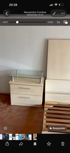 Cama Solteirão com auxiliar e cabeceira