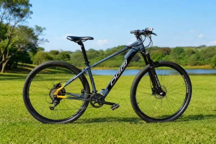 Bicicleta Elétrica Oggi 8.0 Acera 8v Freio Shimano 2025 Cor C