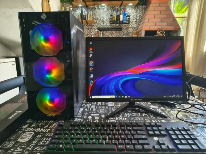 Pc gamer de entrada 8gb ddr4