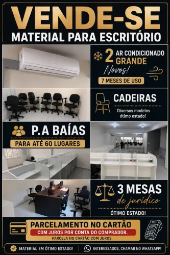 MÓVEIS PARA ESCRITÓRIO OU TELEMARKETING